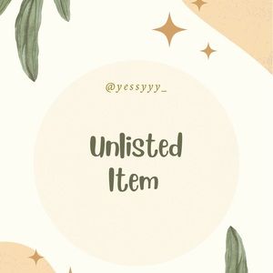 Unlisted Item